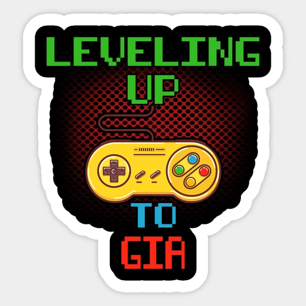 Promoted To GIA T-Shirt Unlocked Gamer Leveling Up Sticker by wcfrance4